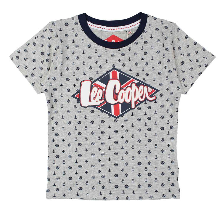 Picture of GLC0112 BOYS LEE COOPER 100% COTTON SHORT SLEEVE SHIRT